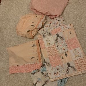 Woodland nursery set handmade